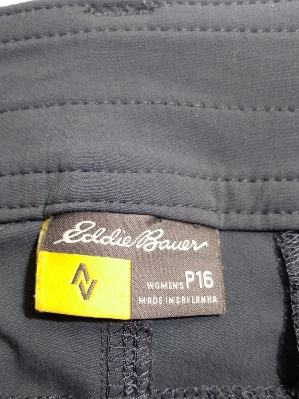 Eddie Bauer Women's Petite 16 Sightscape Horizon Convertible Hiking Pants Gray - Picture 5 of 14